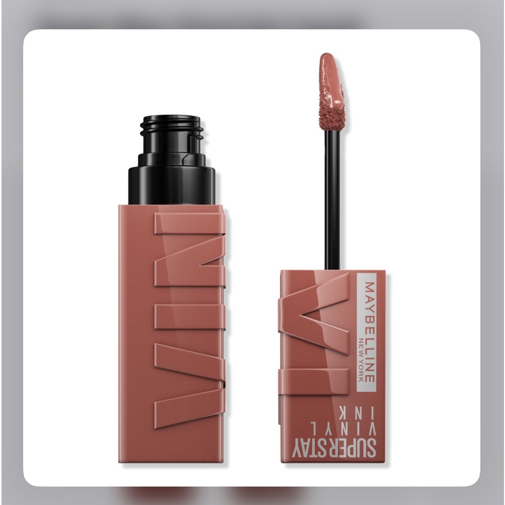 Maybelline Super Stay Vinyl Ink Liquid Lipcolor Punchy 120. NWT.
